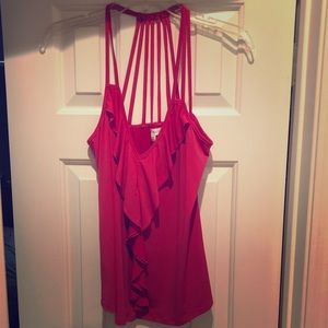 NWOT Pink Socialite Top size small